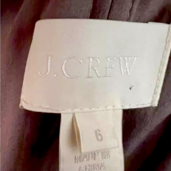 J.CREW Collection Silk Chiffon ‘Arabelle’ Strapless. Beach Party. Has a Flaw! - Picture 7 of 13